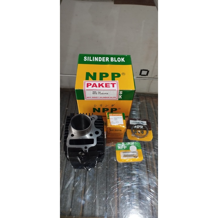 SILINDER BLOK + PISTON KIT NPP LEGENDA