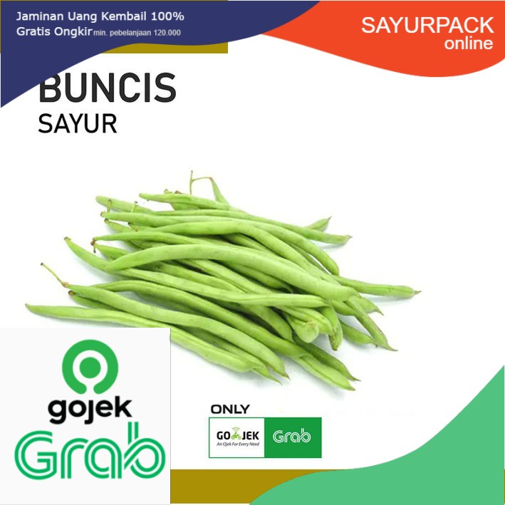

[ sayurpack ] [SayurOnline] BUNCIS SAYUR [200g]