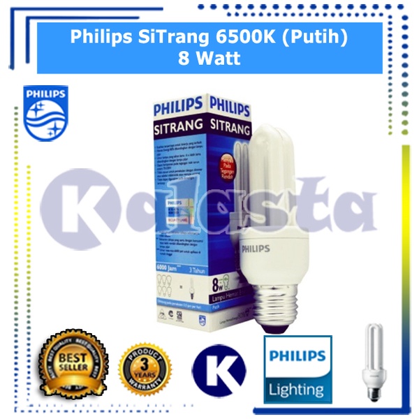 Lampu Philips SiTrang 8w 8watt 8 watt (Gratis Bubble)