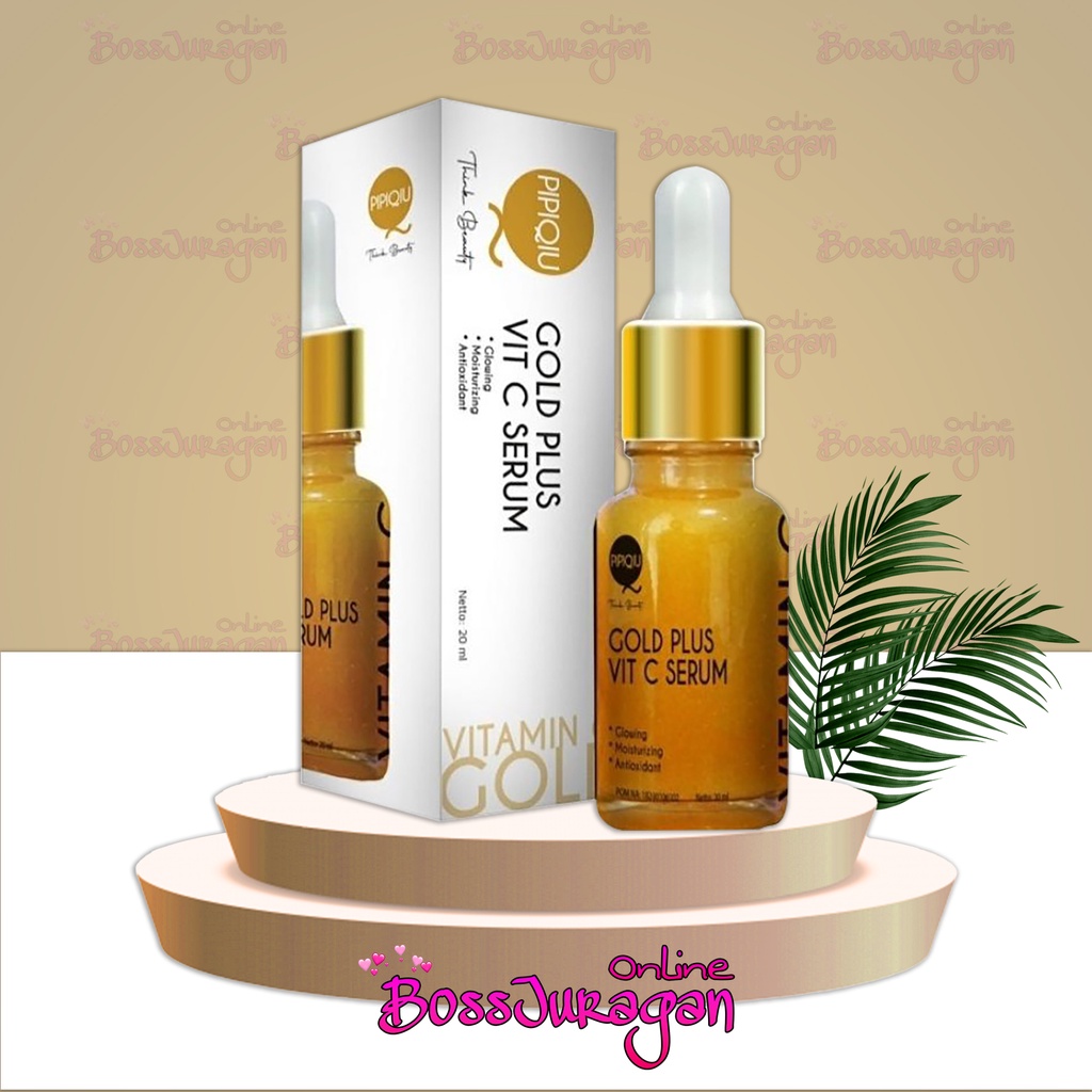 (BOSS) Pipiqiu Serum Series 20ml - Serum Gold Plus | Niacinamide Plus | Hyaluronic | AHA BHA PHA Peeling