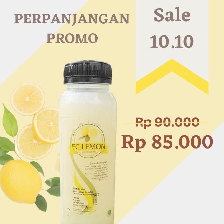 

[KODE W1386] OO!!!! EC Lemon 250ml BPOM