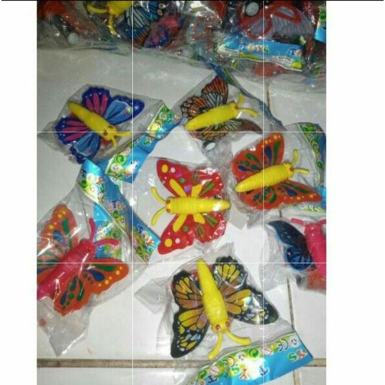 MAINAN KUPU KUPU FULLBACK  ISI 10 PCS GROSIR