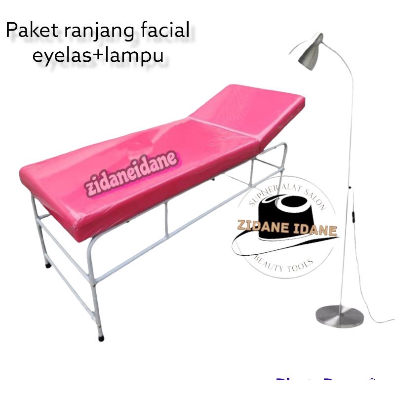Ranjang Facial Bed Facial Ranjang Sulam Alis Bed masage Satu Paket+Lampu