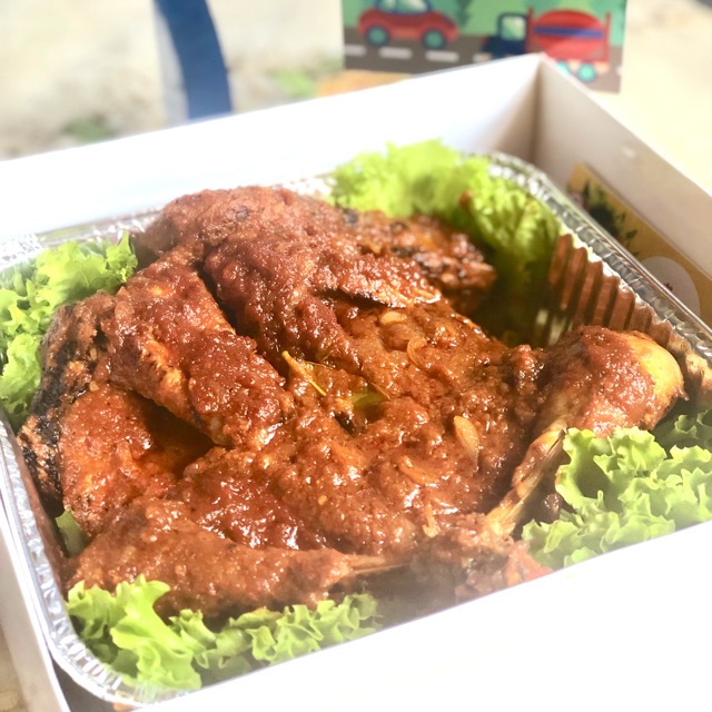 

Ayam bakar bumbu rujak