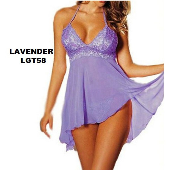 Lingerie Nightdress Gstring Baju Tidur LGT