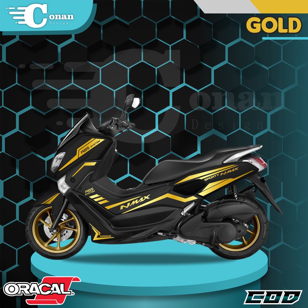 Aksesoris Motor Nmax Cutting Sticker Nmax Stiker Motor Nmax Striping Nmax 2019 All Nmax - NMxGS09