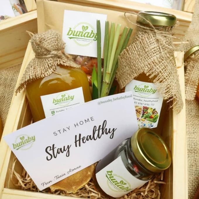 

Parcel Hampers Box Jamu Segar Siap Minum Parcel Lebaran Ramadhan