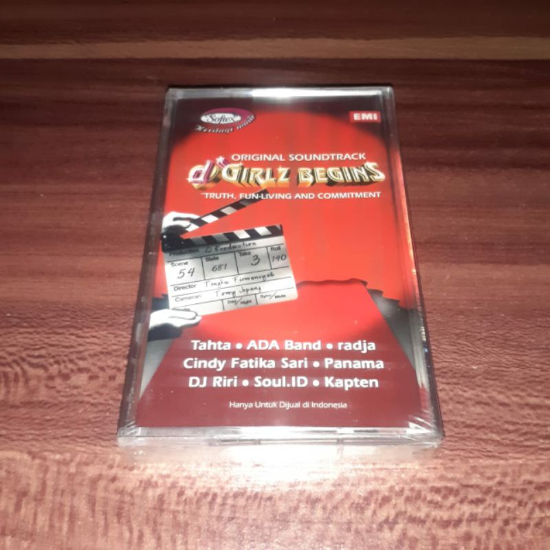 Kaset D'Girlz Begins - Tahta Ada Band Radja Cindy Fatika Sari Panama DJ Riri Soul.ID Kapten