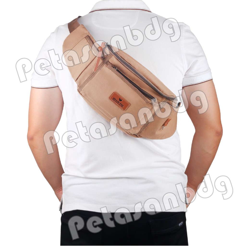 RTM - Tas Selempang Braun Fox Fort Knox Sabyan Waistbag