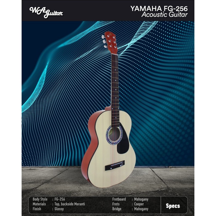 PROMO Gitar Yamaha Akustik FG 256 / Gitar Akustik Yamaha FG256