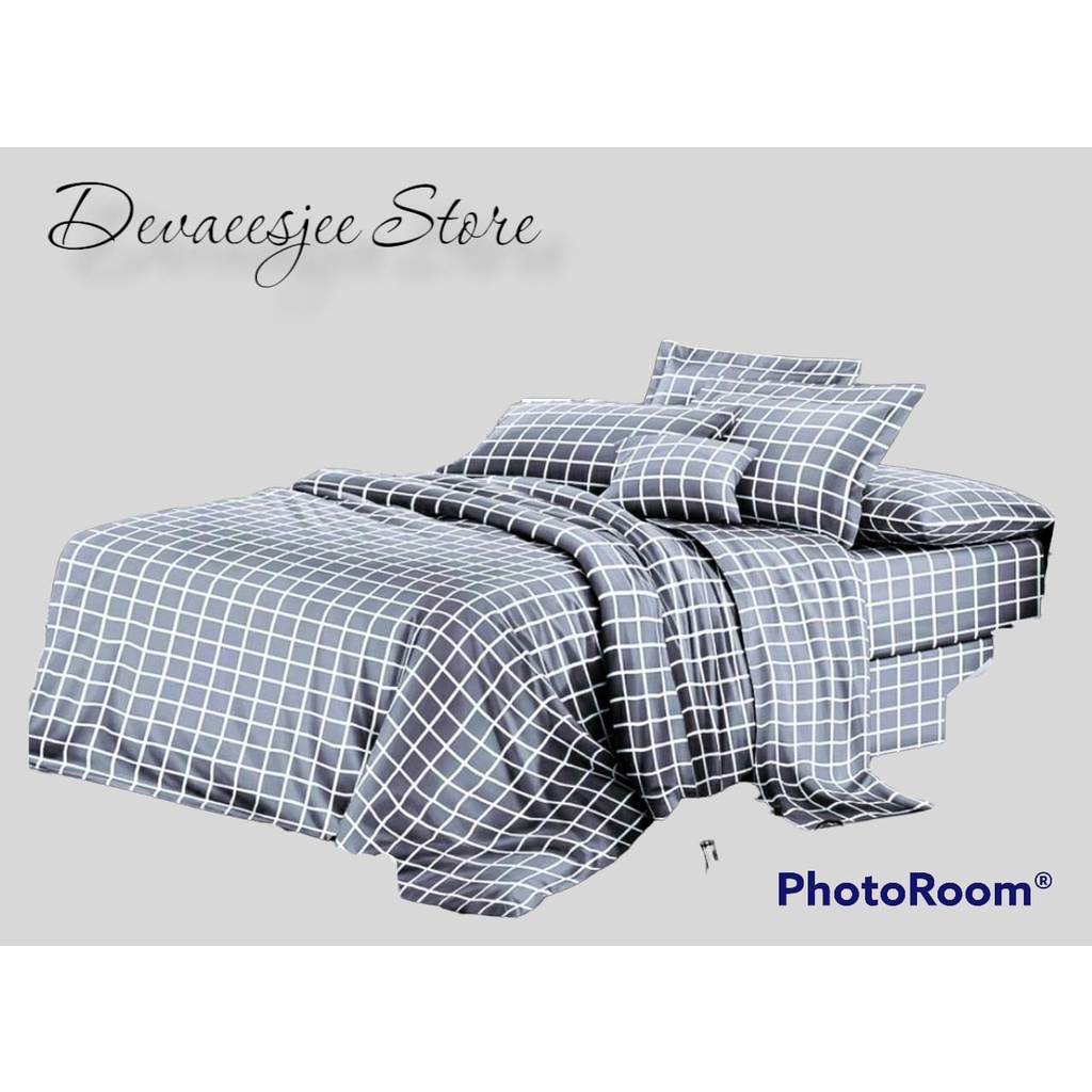 SPREI 1 SET MOTIF BUNGA LIROSE NO.3 UKURAN 120X200 TERMURAH
