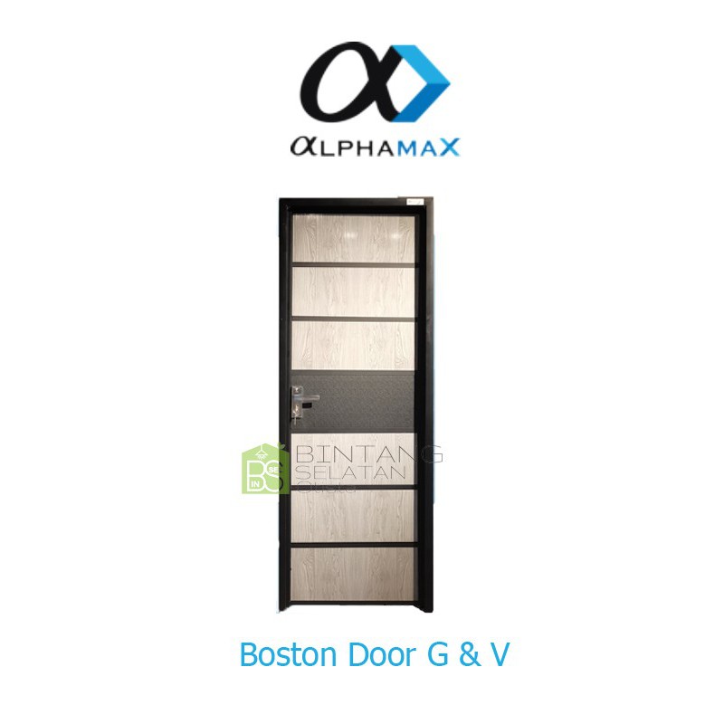 PINTU PVC KAMAR MANDI APLHA MAX BOSTON SERIES