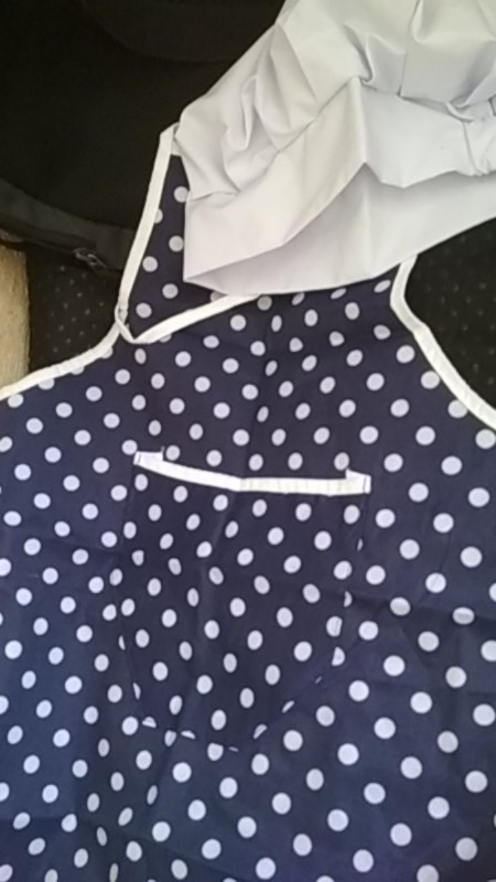 ✔️✔️cod Celemek Anak Plus Topi Apron Anak Plus Topi
