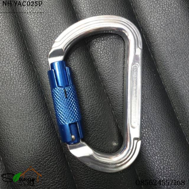 Carabiner NH YAC025D 30 KN Auto - Lock Original Safety Climbing / Industri