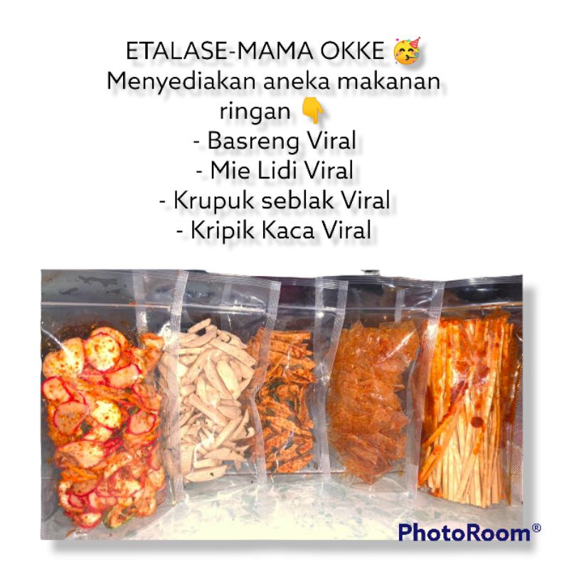 

Paket Usaha Basreng Viral All Variant Mix 6pcs
