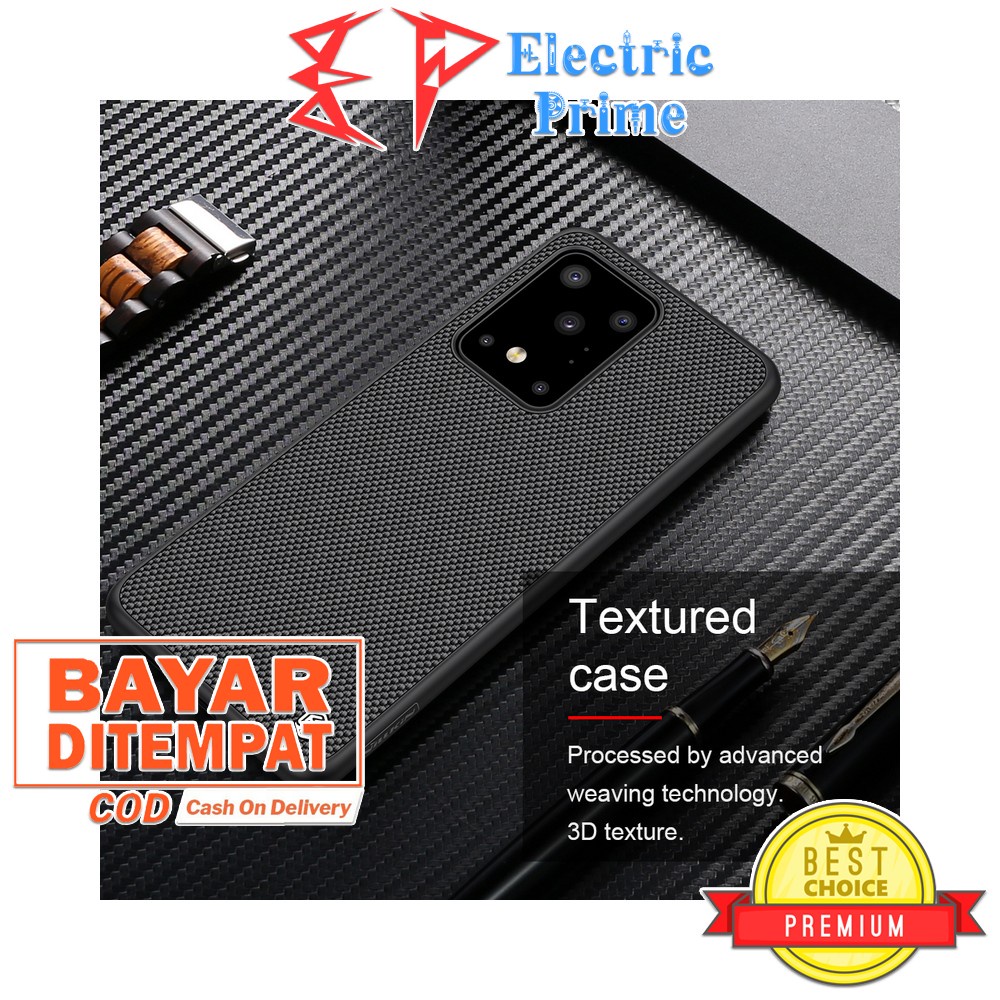 Nillkin Case Samsung Galaxy S20 / S20 Plus / S20 Ultra Casing Carbon Cover