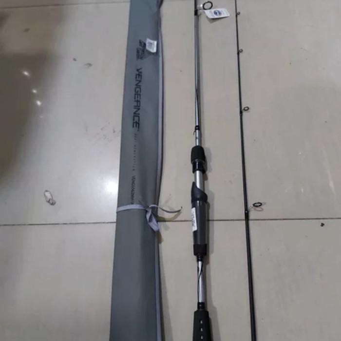 alat pancing mantul habis joran abu garcia vengeance 165cm 20lb