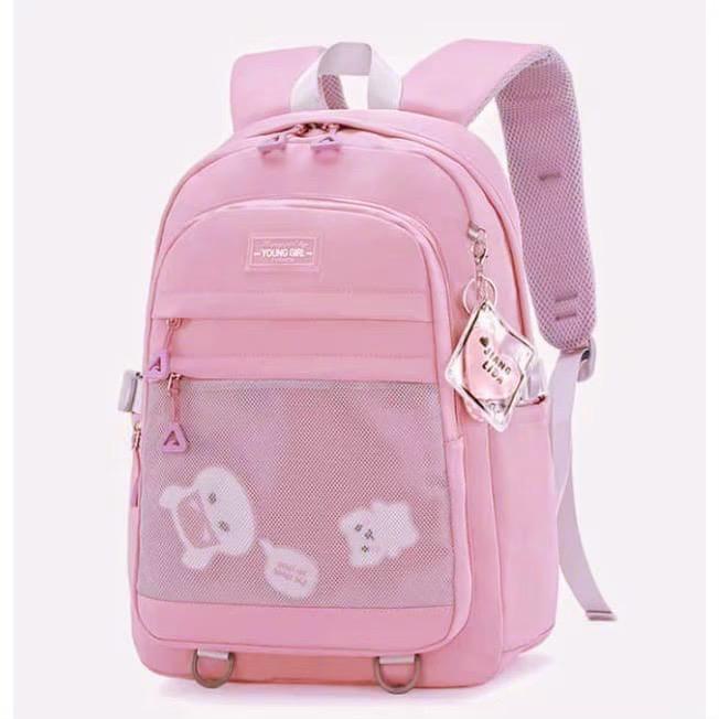Tas Sekolah Dasar Besar Sekolah Siswa Lucu Tas Ransel Sekolah Dasar Tahan Air Gambar Cetak Tas Buku Untuk Remaja Perempuan Anak-anak Mochila