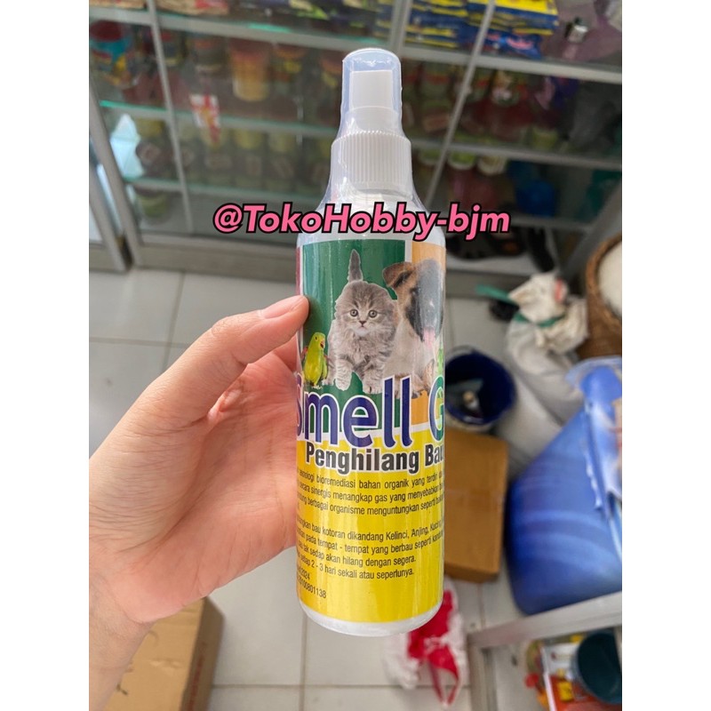 smell good kucing - penghilang bau kandang hewan kucing anjing kelinci hamster - pewangi kandang