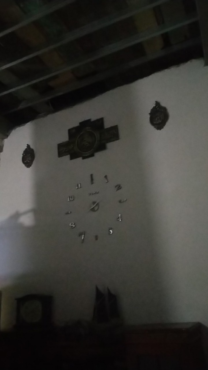 Kaligrafi Allah Muhammad Fiber Glass 32x19x2 Cm - Ukir Bunga