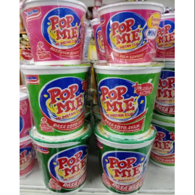

POPMIE MINI All Variant Paket 3 Mie (Harga Sudah 3 Popmie)