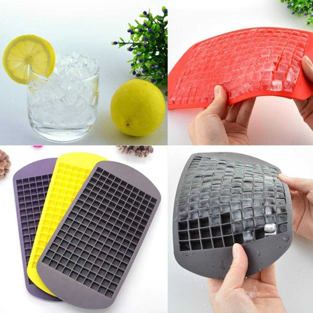 Cetakan Es Batu Model Grid 160 Hole / Cetakan Es Batu Kristal Kotak Kecil Kulkas Karakter Karet Silikon Silicone Silicon  Food Grade Tanpa Tutup / Alat Cetak Es Batu / Tempat Es Batu Kotak / Ice Cube Silicon Maker Tray / Cetak Es Batu Anti Tumpah Murah