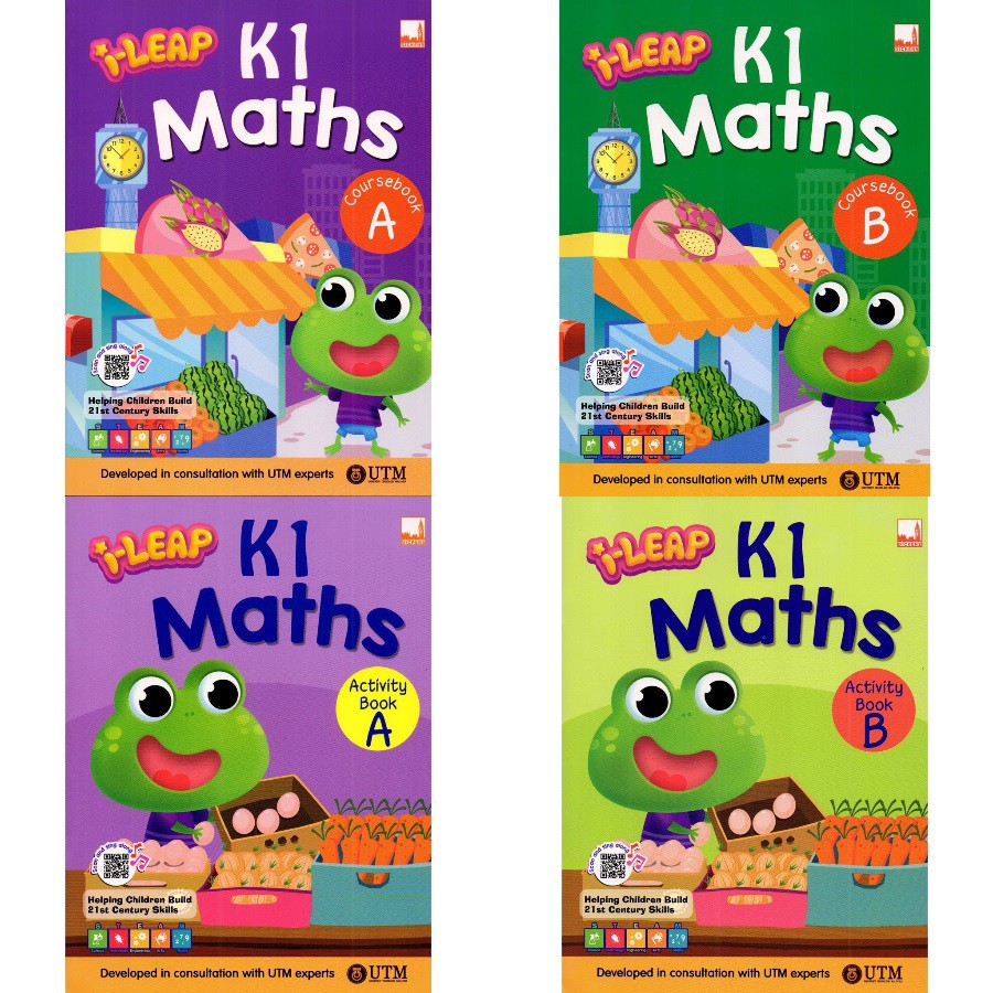 ILEAP / I LEAP K1 MATHS COURSEBOOK - ACTIVITYBOOK