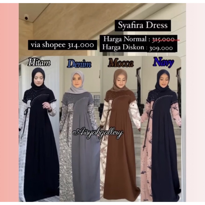 Syafira dress by javina SALE