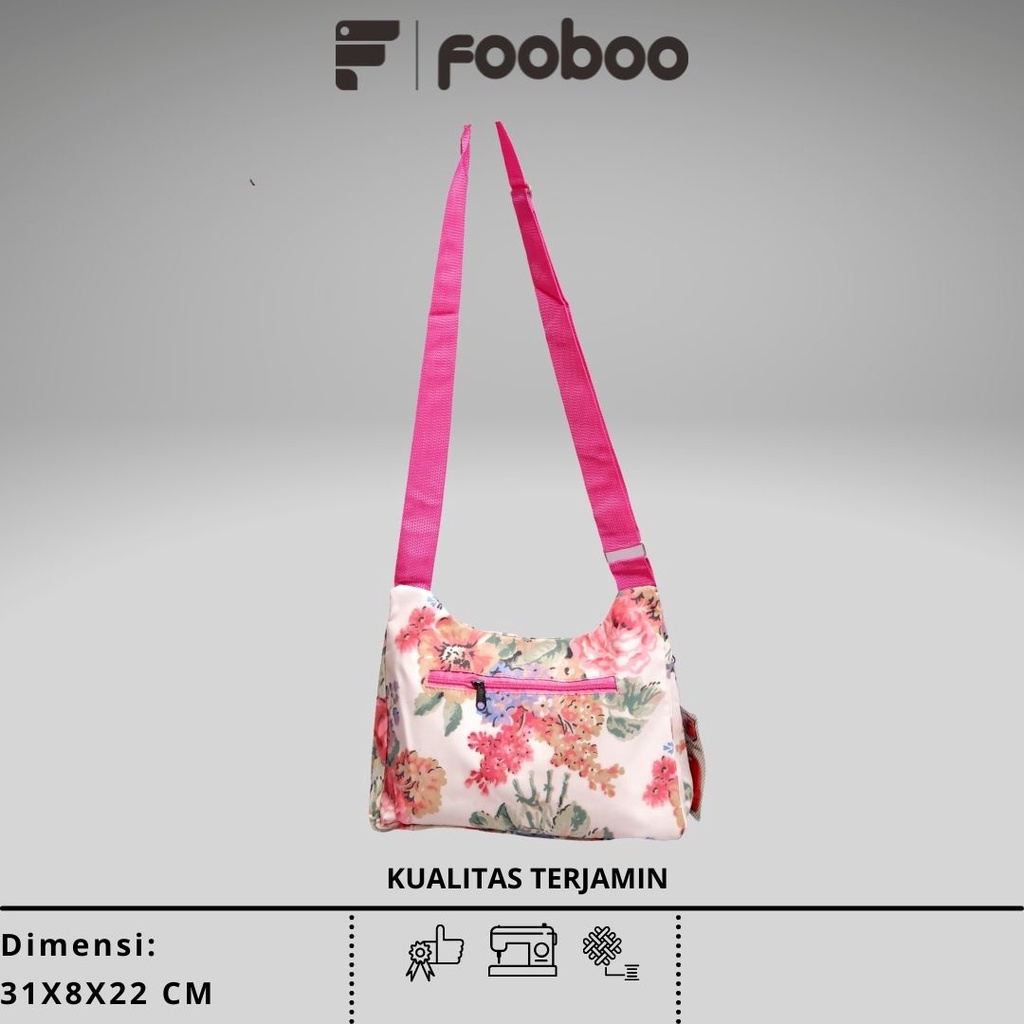 FOOBOO TAS SELEMPANG SAMPING SEKOLAH WANITA