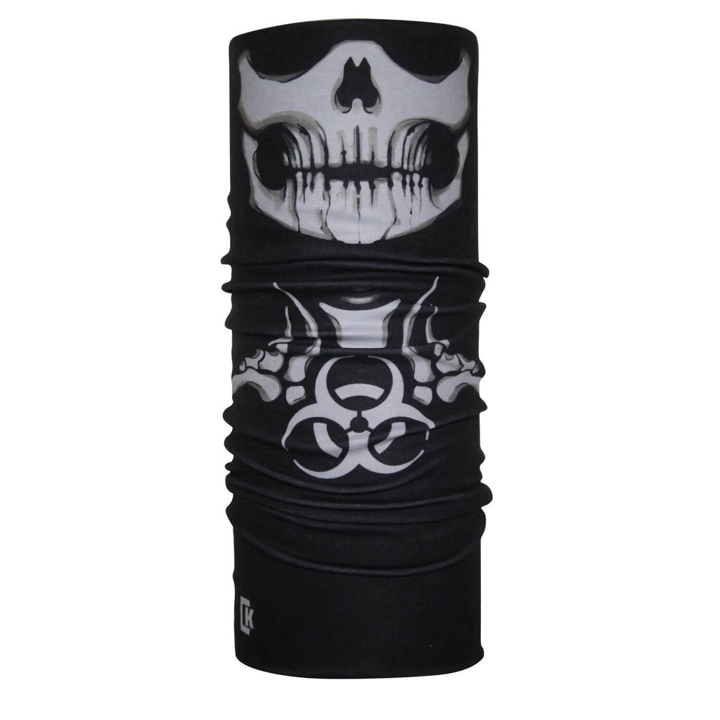 PREMIUM CK Bandana 1702005 Buff Masker Multifungsi Motif Hazmat LIMITED