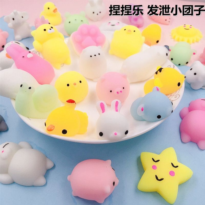 Squishy Mini Murah  Mainan Anti Stress Squishy Mochi HP Mainan Karet Binatang Mainan Anti Stres