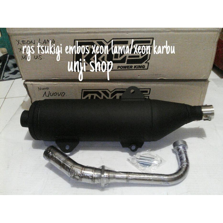 knalpot rrgs embos xeon lama/xeon karbu perkakas