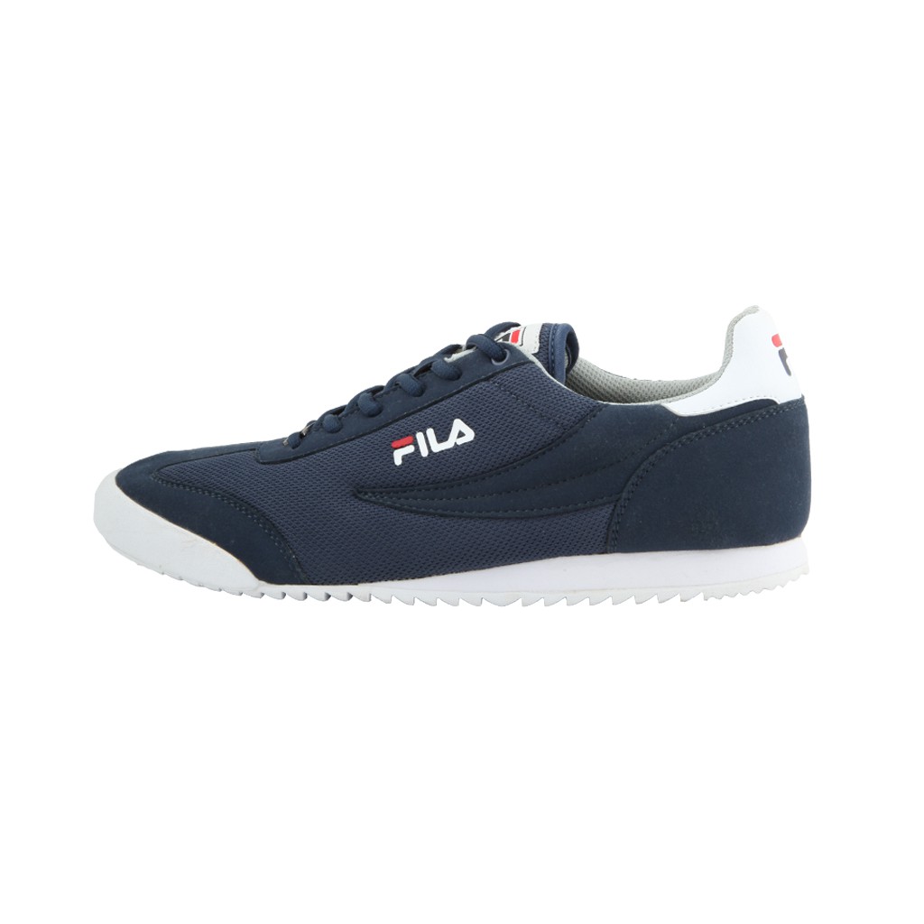 Fila Sepatu Jogging Adriano Black Black Charcoal Shopee Indonesia