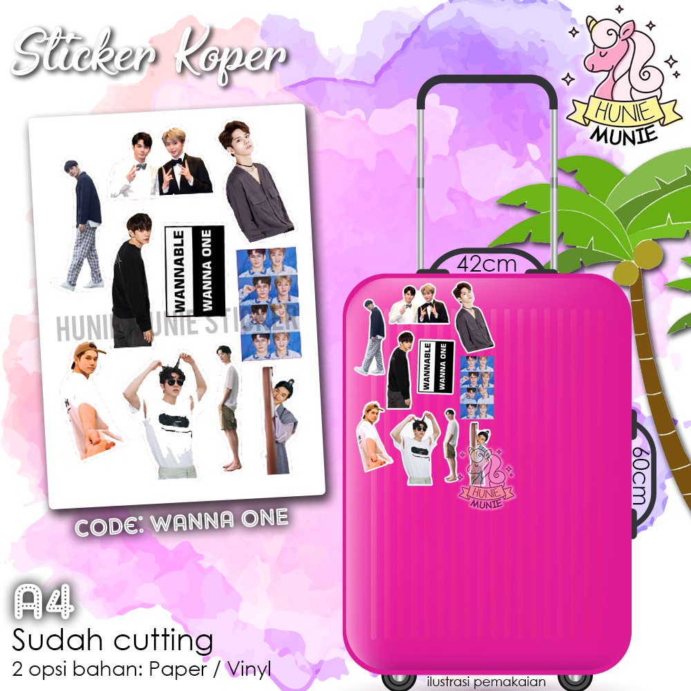 Sticker Koper - KPop Wanna One Stiker