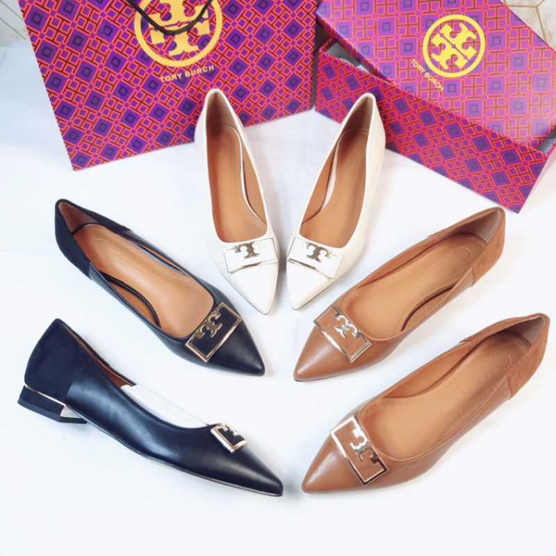 Tory Burch Low Heeled Flat Shoes