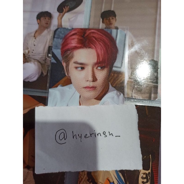 photocard taeyong slowacid vol.2