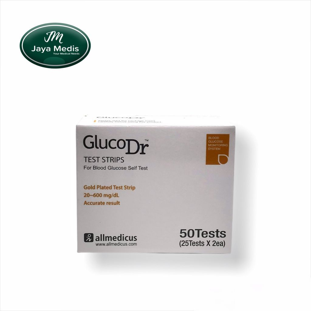 Strip Gluco Dr Bio Sensor Glucose / Gula Darah