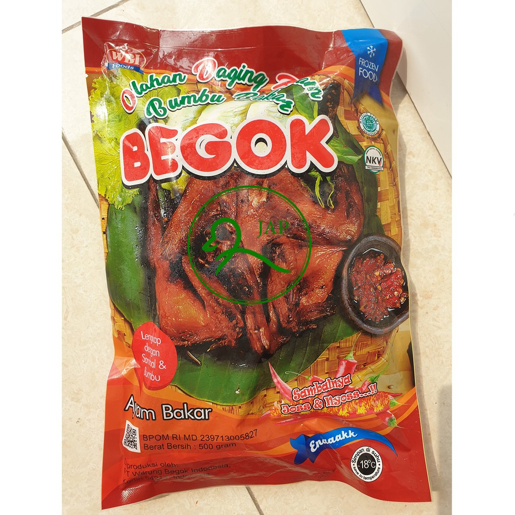 

Ayam Bakar Premium BEGOK Olahan Daging Bebek Siap Masak 1 Ekor 500gr