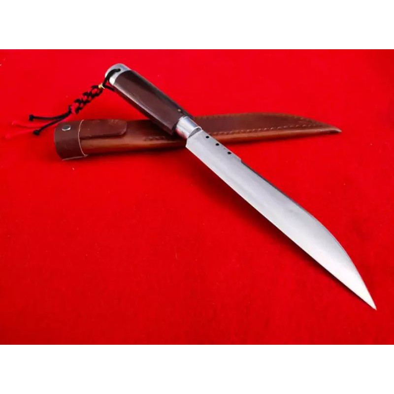 Pisau Sembelih Seset Sapi Bilah 20 CM Super Tajam Baja Per