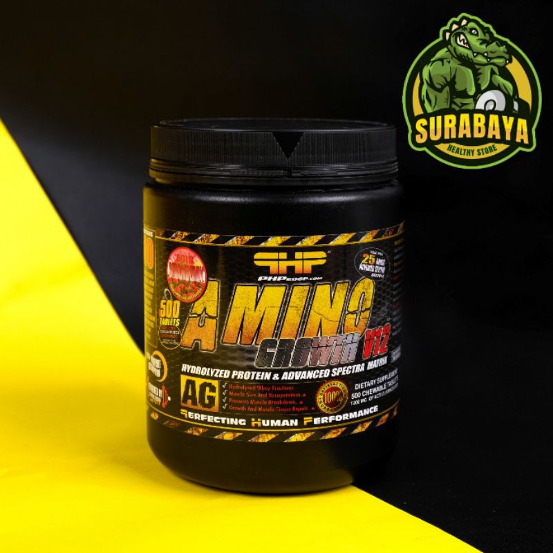 PHP EDGE AMINO 500 TABLET WHEY PROTEIN 500TABLET SUPLEMEN FITNES GYM ON ULTIMATE CARNIVOR RSP PROLAB