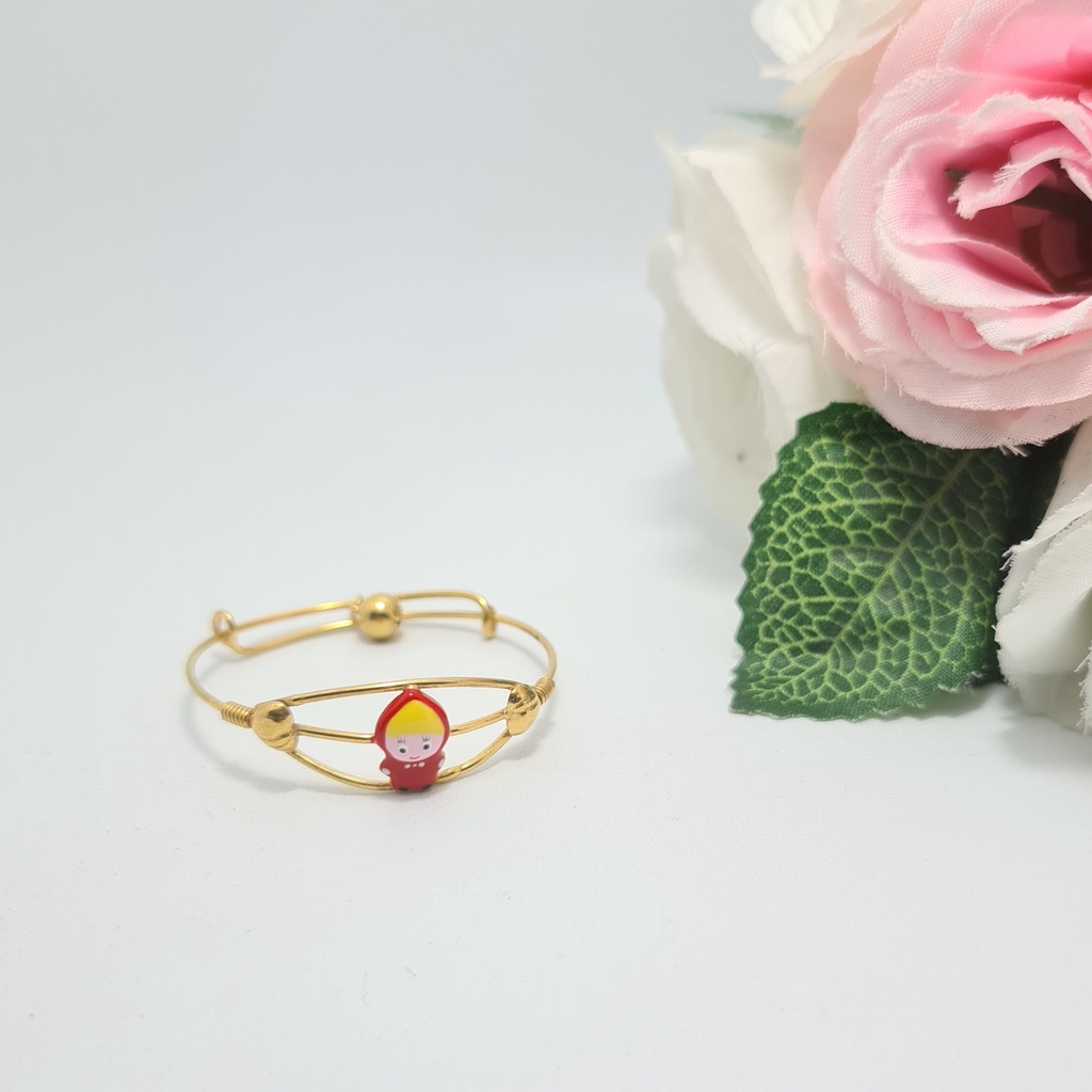 Gelang Bayi Emas Muda Gambar Masha