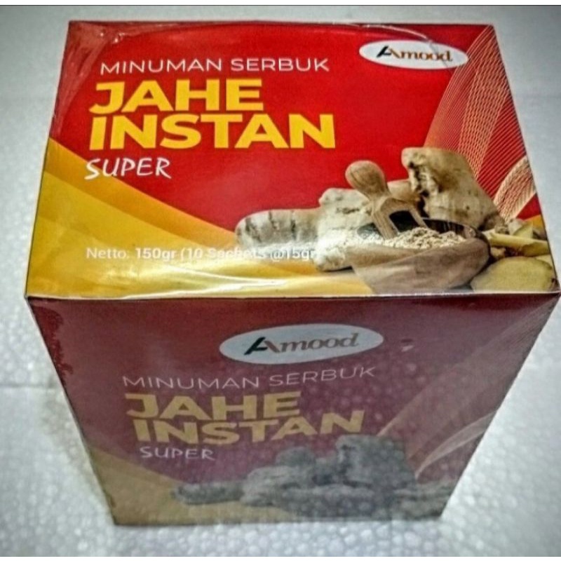 

Jahe Instan Super Serbuk Isi 10 Sachet