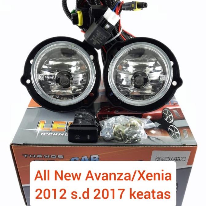 Foglamp Lampu Kabut Lampu Fog Lamp All New Avanza Xenia 2012 2013 2014