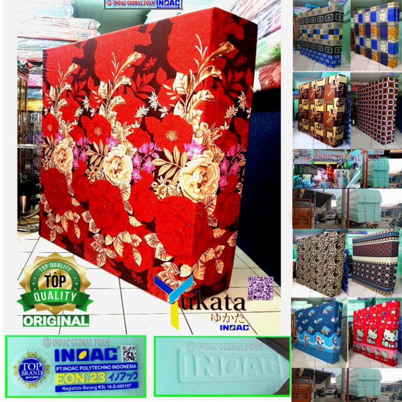 Kasur inoac asli ukuran tebal 25cm 200x180x25,160,145,120 INOAC EON D23