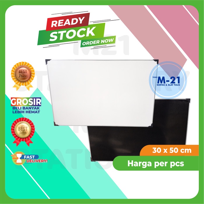 

PAPAN TULIS DUA SISI KSR 30X50