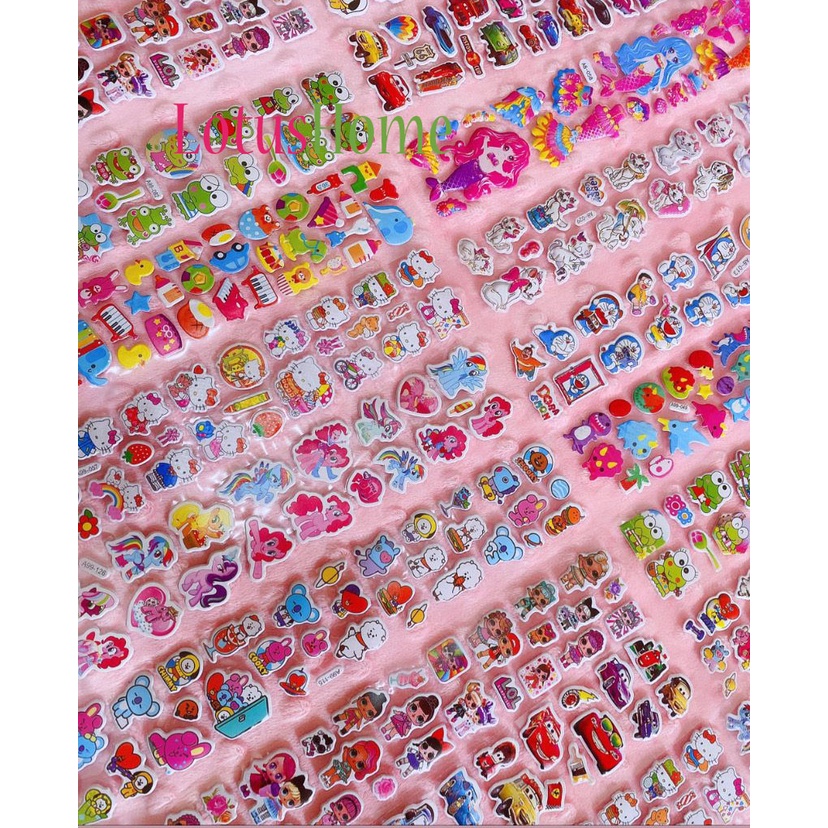 Sticker Anak Sticker BTS Stiker BTS Timbul 3D Tempelan BTS BT21 panjang