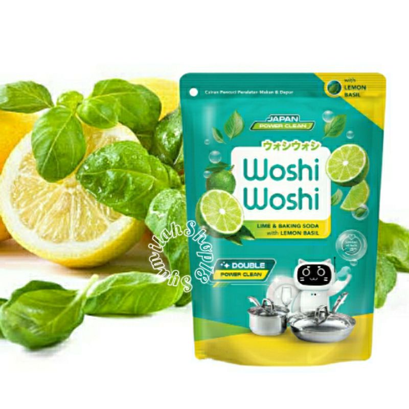 Woshi Woshi Diswash 390ml - Sabun Cuci Piring