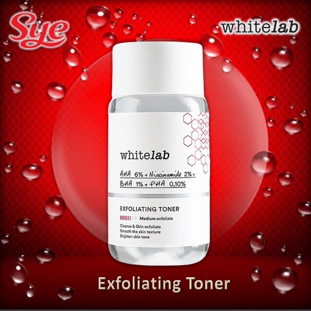 BPOM WHITELAB EXFOLIATING TONER 60ML / TONER WAJAH / FACE TONER / SYE