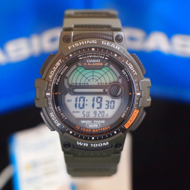 Casio WS-1200H-1AV Fishing Gear