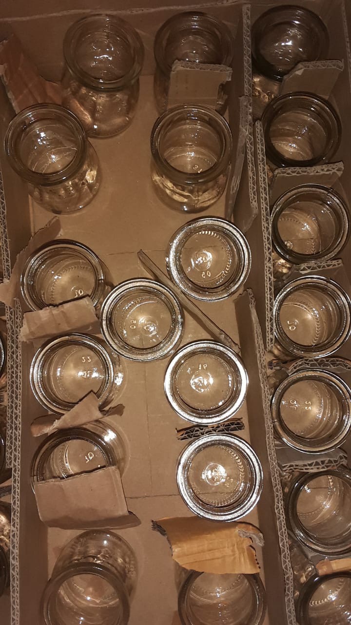Botol Puding / Botol Kaca 100ml + Tutup